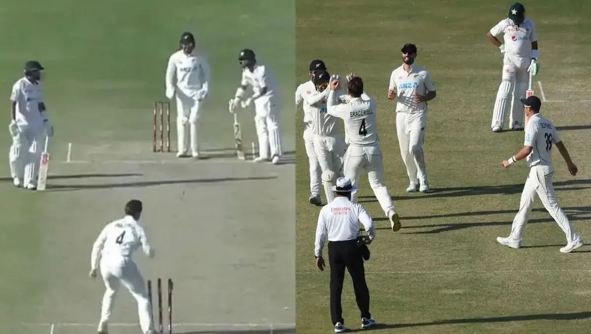 Pak Vs Nz Imam Ul Haq Shouts At Babar Azam After A Mix Up Resulting In