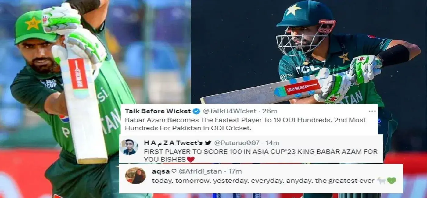 Greatest Odi Batter All Time Twitter Reacts On Babar Azam Scoring