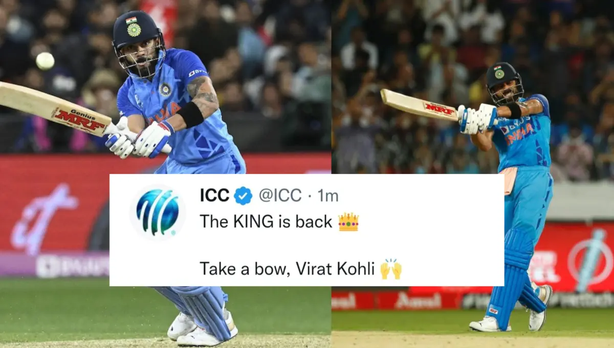 Bow Down To King Kohli Twitter Exploded After Virat Kohli Helped India Win Vs Pak 8260